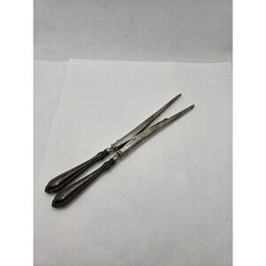 Antique Silver Glove Stretcher Repousse Ornate